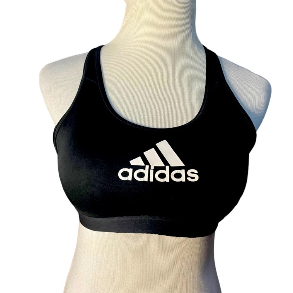 Adidas black top crop S
